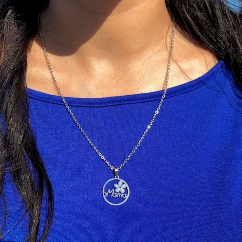 Mama Necklace | Stainless Steel Jewelry | Gifts for Mom